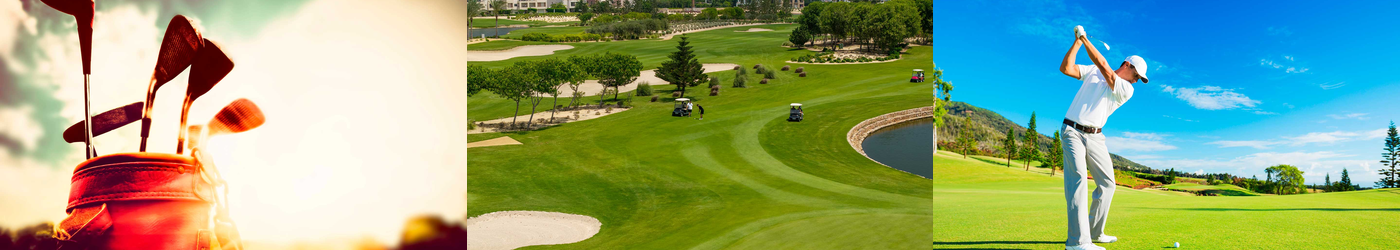 Golf i Marassi Golfbana och Address Marassi Golf Resort i Marassi