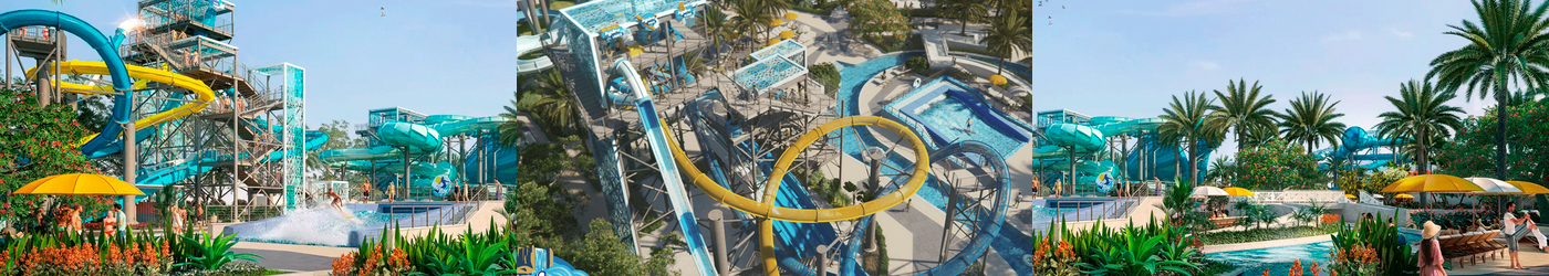 Marassi Water World Marassi Water World med vattenrutschbanor och familjeupplevelser