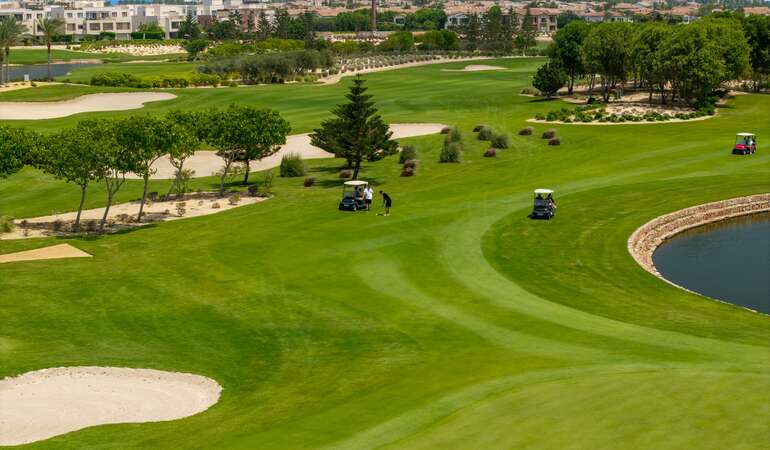 Golf banan på Address Marassi Golf Resort 
