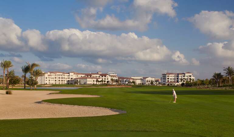 Golf banan på Address Marassi Golf Resort 