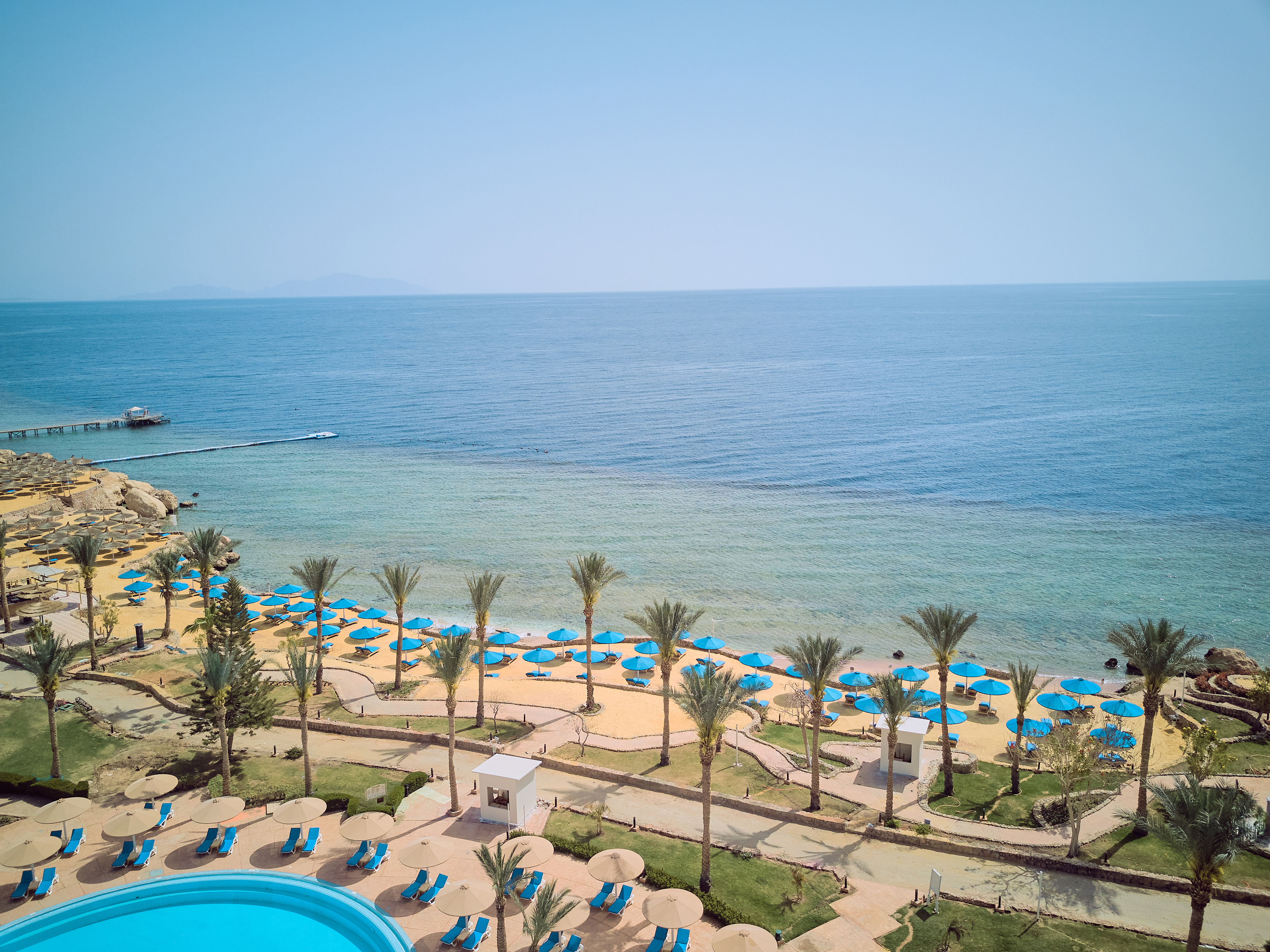 strand i Sharm el Sheikh, Egypten