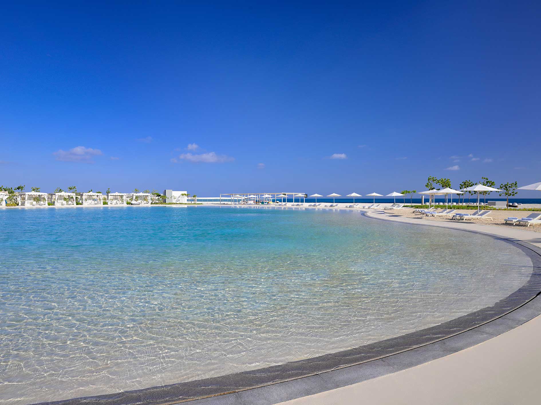 Stranden på Address Marassi Golf Resort