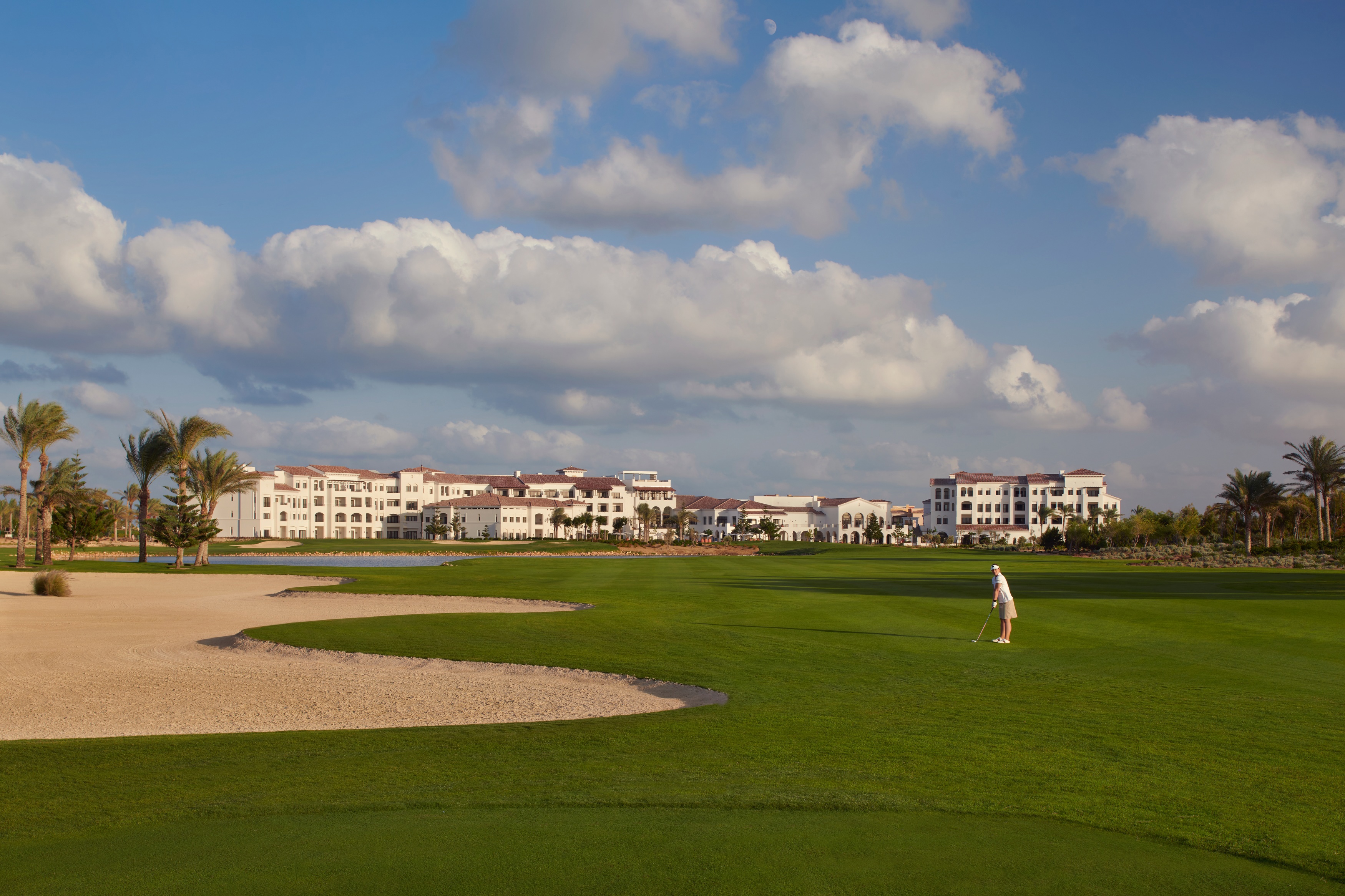 Golf banan på Address Marassi Golf Resort 