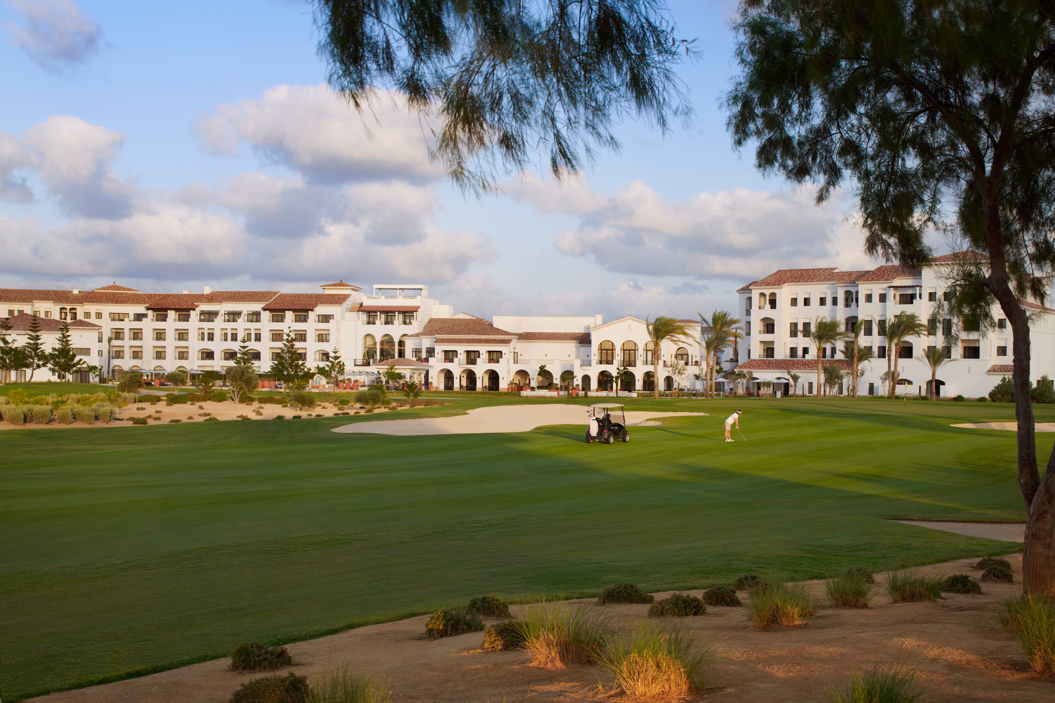 Golf banan på Address Marassi Golf Resort 