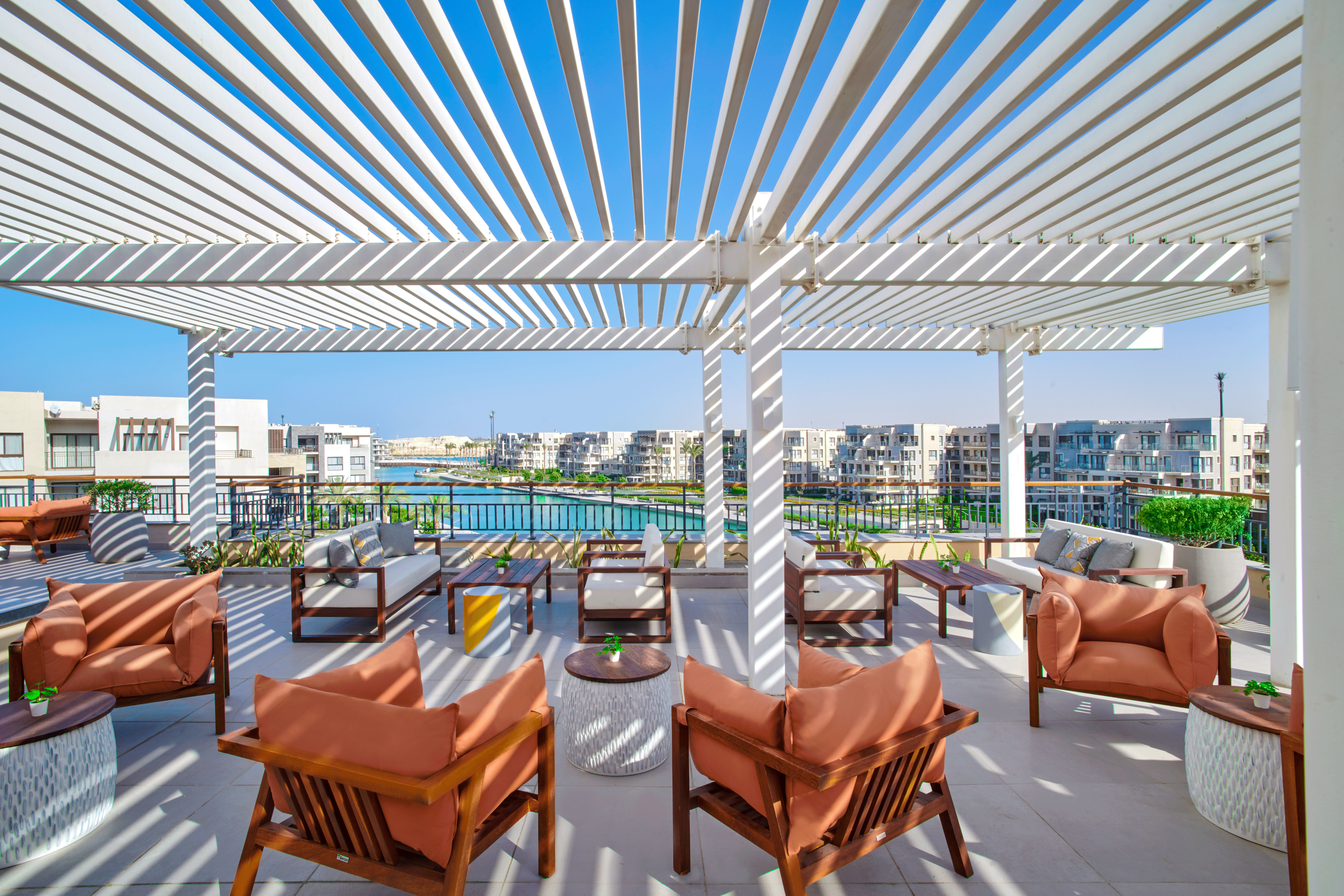 Utsikt mot Marina I Hotel 