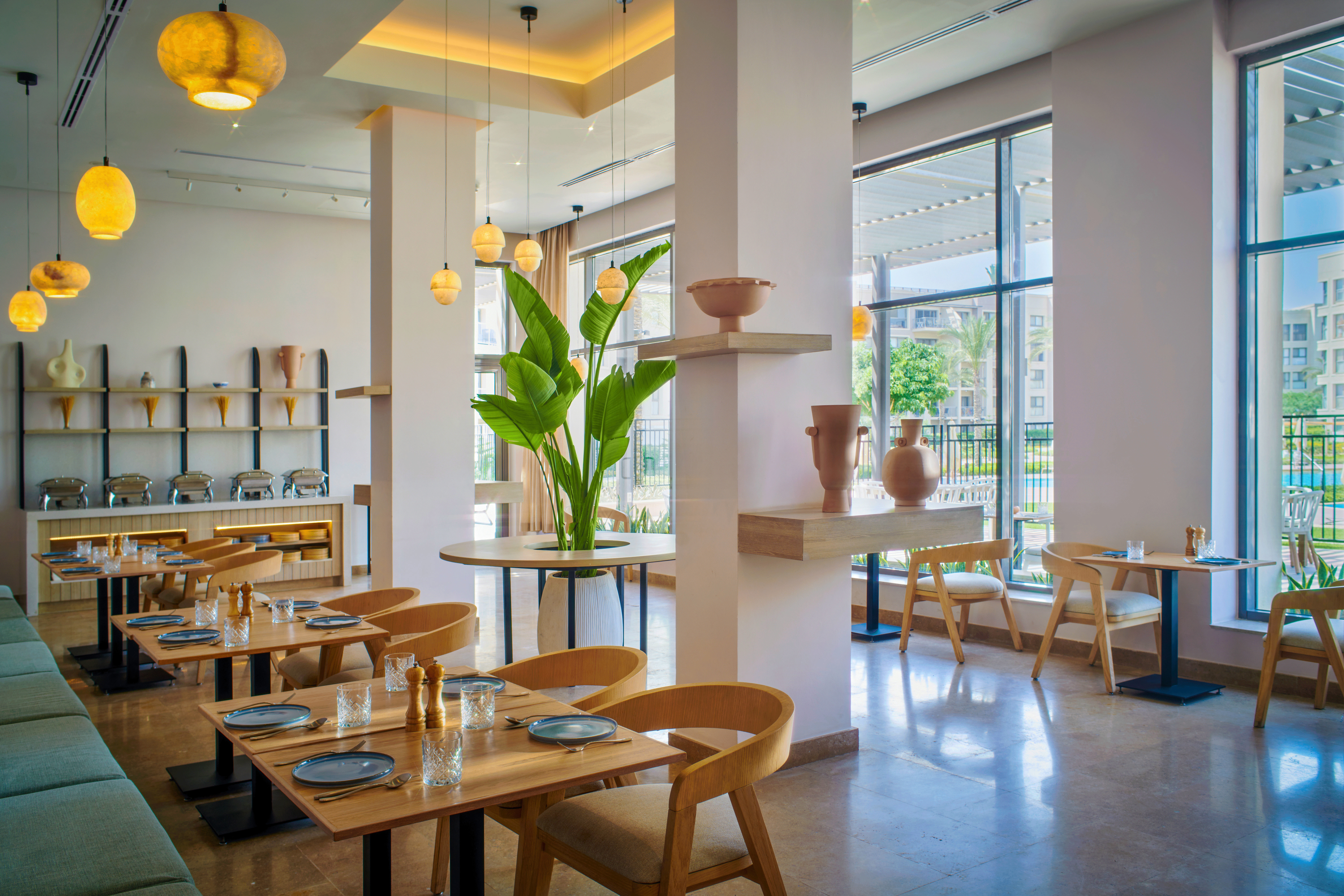Restauranten på Marina II Hotel 